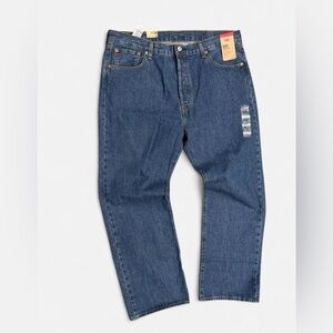 Levi’s 501 Original Fit Jeans NWT Men’s 40x30 Medium Stonewash Blue Denim